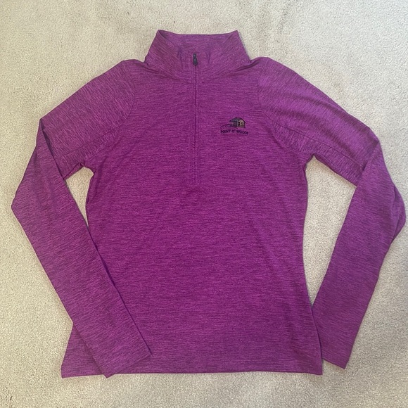 Under Armour Tops - Pink Quarter Zip Jacket